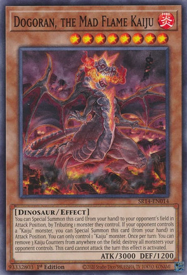 Dogoran, the Mad Flame Kaiju | SR14-EN014